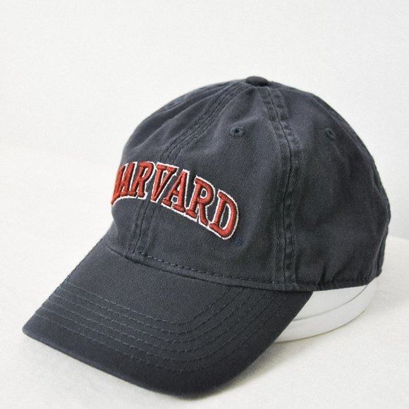 Harvard Spellout Cotton Ball Cap Hat - Picture 2 of 4